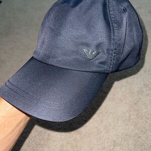 Emporio Armani Dark Blue Logo Cap